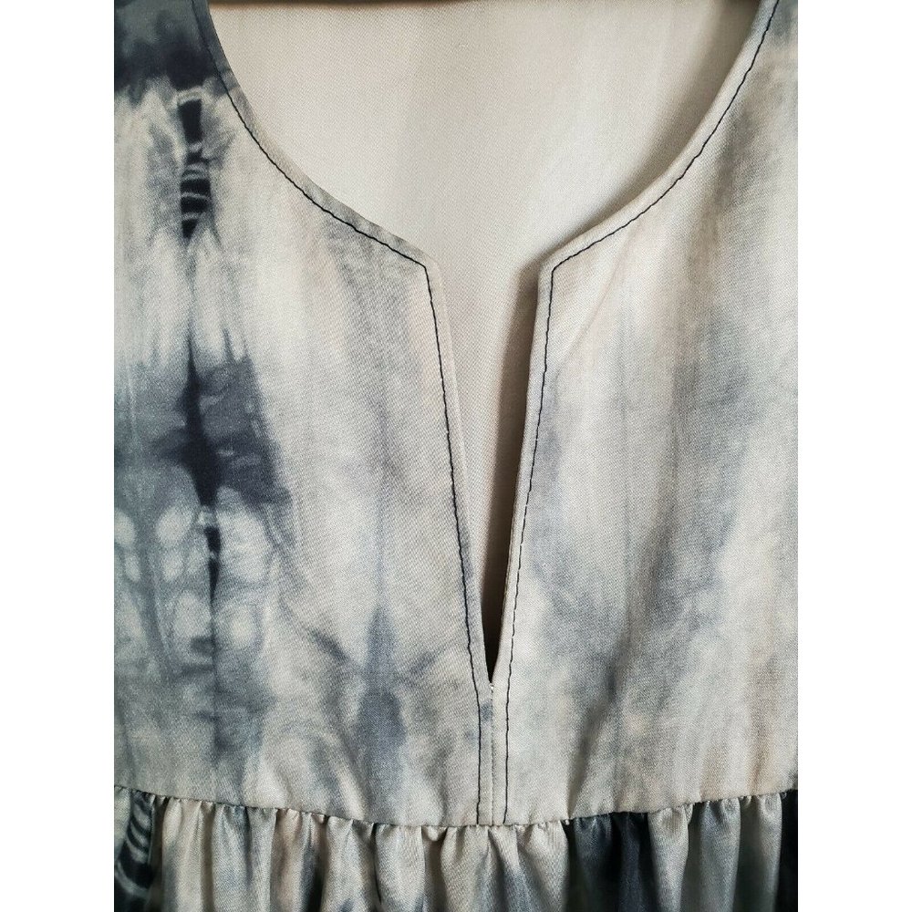 Stella Mccartney Mini Dress 100% silk Pastel Green - Picture 2 of 11